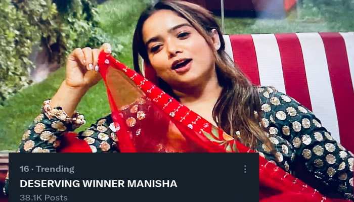 Bigg Boss OTT 2: Manisha Rani Fans Trend &#039;Deserving Winner Manisha&#039; Ahead Of Weekend Ka Vaar