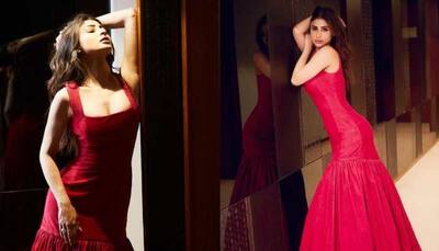 Mouni Roy Flaunts Her Perfect Curves In Deep-Neck Red Gown, Fans Call Her 'Sexiest Of All'