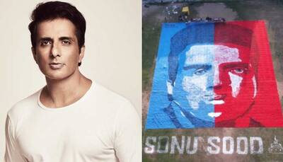 Sonu Sood Honoured With A Huge Pop Art Spanning 1.17 Lakh Sq Ft In Moga, Punjab