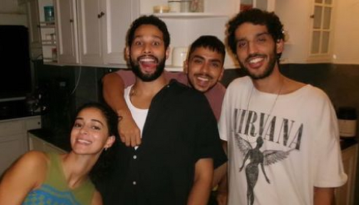 Ananya Panday Drops Pic With Siddhant Chaturvedi, Adarsh Gourav From 'Kho Gaye Hum Kaha' Special Screening