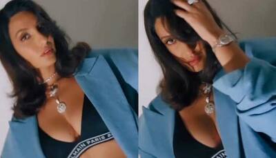 Nora Fatehi Raises Temperature In A Plunging Bralette, Mini Skirt; Hot Video Of The 'Dilbar' Actress Goes Viral - Watch