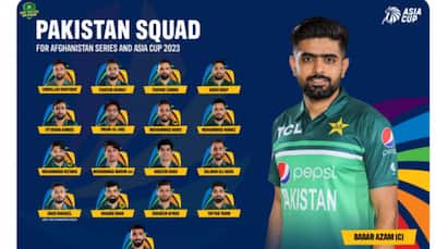 Pakistan Name Squad For Asia Cup 2023 And Afghanistan Series