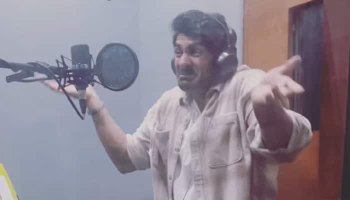 &#039;Taj&#039; Actor Taha Shah Badussha Drops A Glimpse While Dubbing For His Next, Fans Are Excited