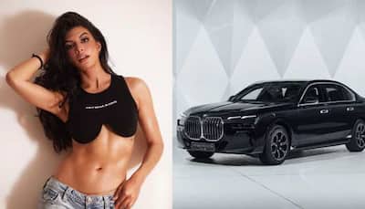 Bollywood Actress Jacqueline Fernandez Spotted In BMW i7 Electric Car Worth Rs 2 Crore