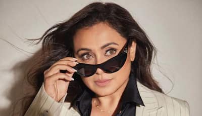 Rani Mukerji Exudes Bossy Vibes In Monochrome Pant Suit At IFF Melbourne