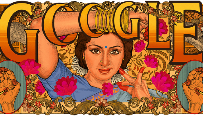 Google Doodle Commemorates Sridevi On Her 60th Birth Anniversary: A Trailblazing Icon Of Indian Cinema