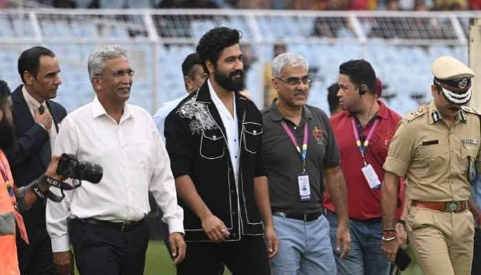 Vicky Kaushal Attends Durand Cup Match In Kolkata, Walks On The Footsteps Of Sir Sam Bahadur