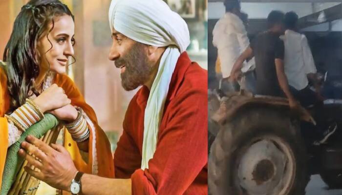 'Gadar 2' Fever: Fans Arrive In Tractors To Watch Sunny, Ameesha-Starrer Chanting 'Bharat Mata Ki Jai' - Watch