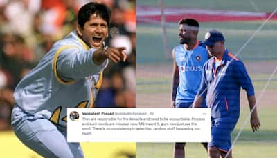 'MS Dhoni Meant It': Venkatesh Prasad Attacks Rahul Dravid, Hardik Pandya After Loss To West Indies In T20Is, Says 'Hunger, Fire' Missing