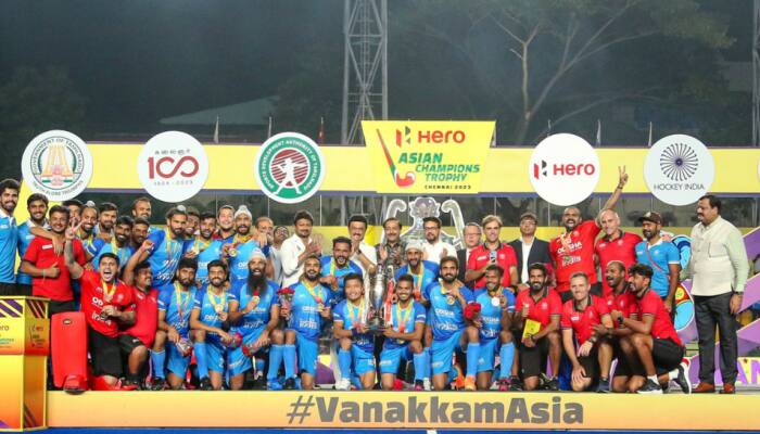 After Asian Champions Trophy Title Clinch, India Men's Hockey Team Jump To 3rd Spot In FIH Men's Hockey World Rankings