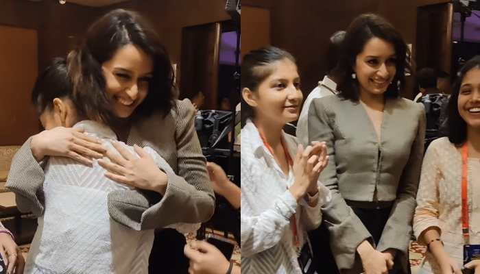 Shraddha Kapoor Gets A Tight Hug From Fan, Actress Says &#039;Isse Kehte Hai Haq&#039; - Watch