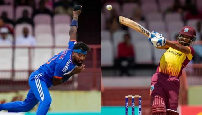 Nicholas Pooran Brutally Trolls Hardik Pandya After Turning His Wish True In IND vs WI 5th T20I