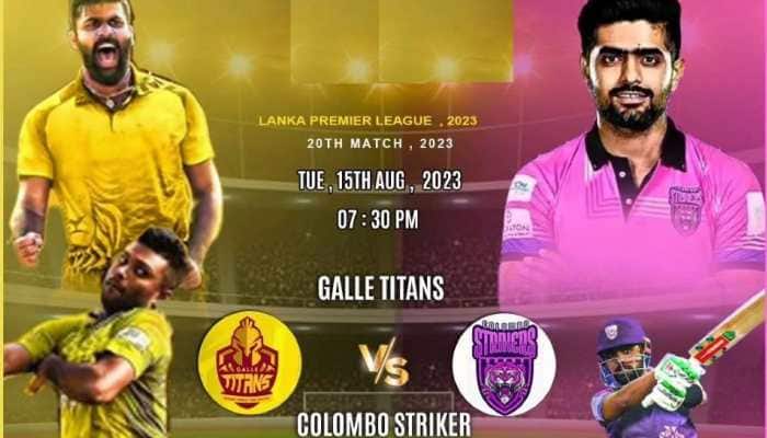 Colombo Strikers Vs Galle Titans Lanka Premier League (LPL) 2023 Match No 20 Livestreaming: When And Where To Watch CS Vs GT LPL 2023 LIVE In India