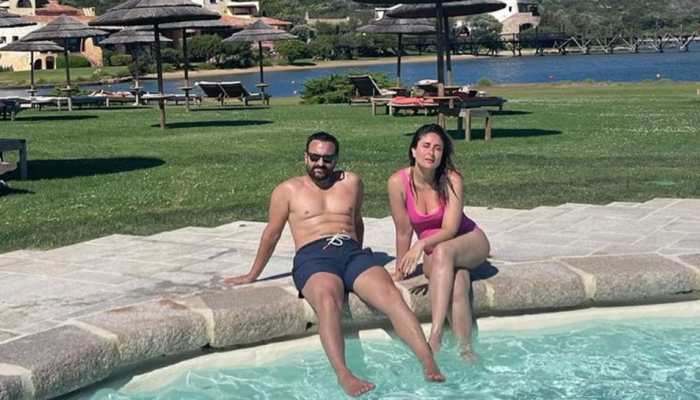 Bollywood News: Kareena Kapoor Khan Shares Photo In Pink Monokini On Poolside On Saif Ali Khan's Birthday