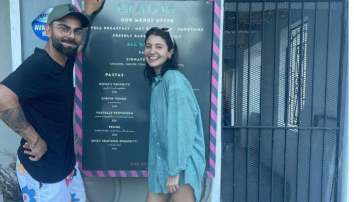 'Foodies' Virat Kohli, Anushka Sharma Share PIC From Vacation In Caribbean Islands, Reveal Their Favourite Cafe In Barbados