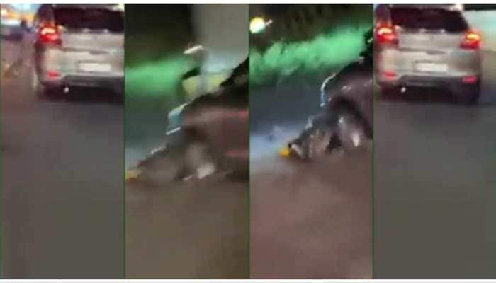 Shocking! Car Drags Bikers For 3 Km On Busy Nagpur Road, Survivors Admitted To Hospital