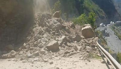 Uttarakhand: Rishikesh-Badrinath Road Blocked Due To Landslide In Tehri Garhwal 