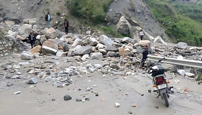 Uttarakhand: Rishikesh-Badrinath Blocked Due To Landslide In Tehri Garhwal