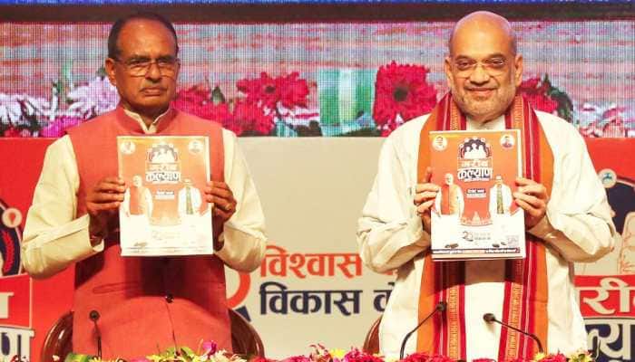 Ahead Of MP Assembly Elections, Amit Shah Releases &#039;Report Card&#039; Of Shivraj Singh Chouhan-Led Govt