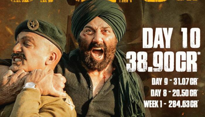 Sunny Deol&#039;s Gadar 2 Goes On Rampage At Box Office, Collects Rs 38 Crore On Second Sunday