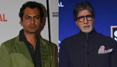 Nawazuddin Siddiqui Shares A Goofy Picture With Amitabh Bachchan, Fans Ask 'What's Cooking'