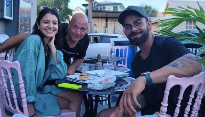 Virat Kohli, Anushka Sharma&#039;s Picture From Romantic Lunch Date In Barbados Goes Viral