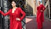 Jacqueline Fernandez Looks Royal In Red Saree As She Participates In 41st India Day Parade in New York