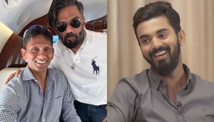 Venkatesh Prasad Meets Suniel Shetty Says, 'Secretly Prayed For KL Rahul'