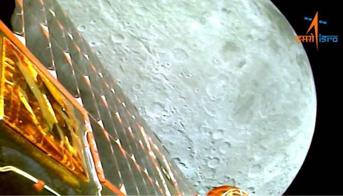 ISRO Releases Video Of Moon Taken By Chandrayaan-3 Lander Just Before Historic Touchdown - WATCH