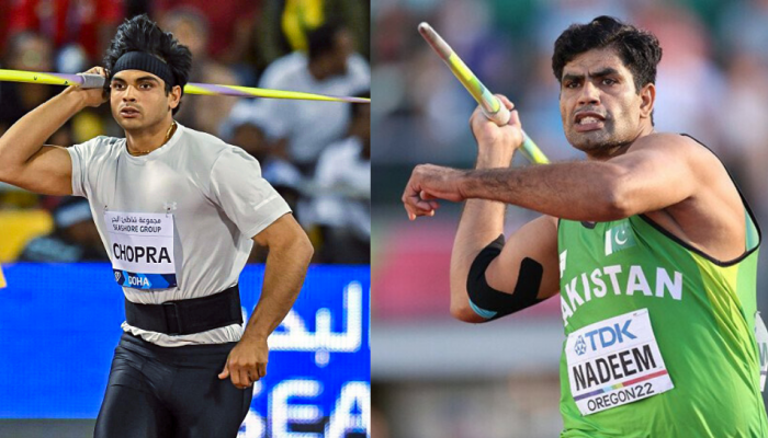Javelin Throw Highlights | Neeraj Chopra vs Arshad Nadeem WAC 2023 ...
