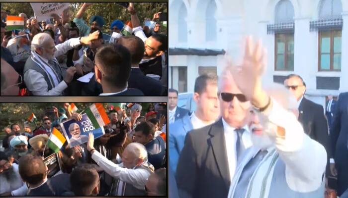 PM Modi Receives Rousing Welcome In Greece Amid Chants Of &#039;Bharat Mata ki Jai&#039; 