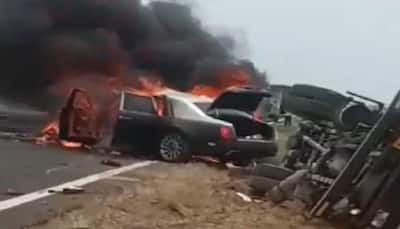 Rolls-Royce Accident In Nuh: Luxury Car Was Travelling Over 200 Kmph On Delhi-Mumbai Expressway