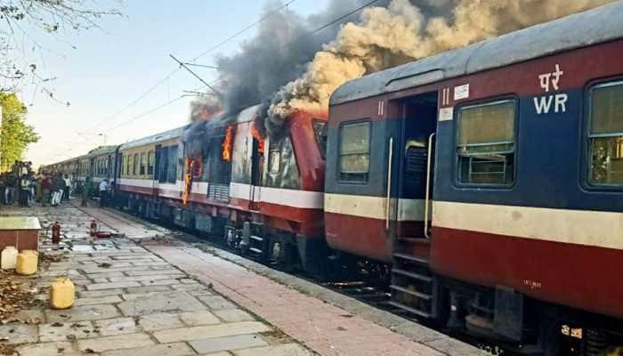 Tamil Nadu: 9 Killed As Massive Fire Breaks Out On Train At Madurai Railway Junction