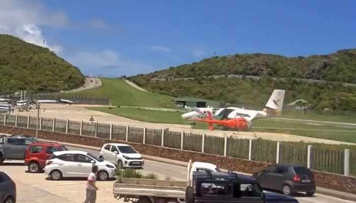 Watch: Plane Carrying Passengers Crashes Into Helicopter At One Of World&#039;s Most Dangerous Airport