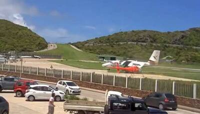 Watch: Plane Carrying Passengers Crashes Into Helicopter At One Of World's Most Dangerous Airport