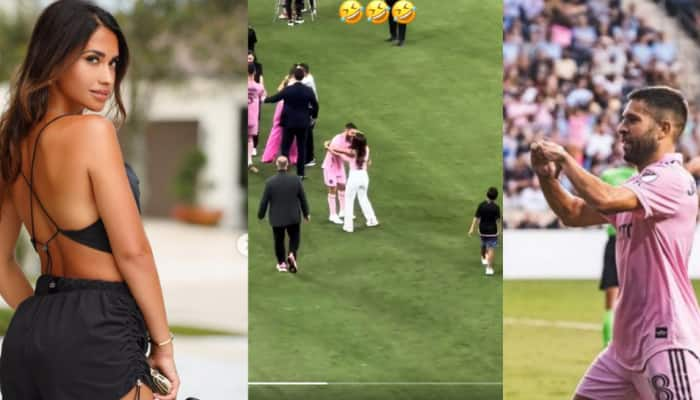 Fact Check: Did Lionel Messi&#039;s Wife Antonela Roccuzzo Kiss His Inter Miami Teammate Mistakenly