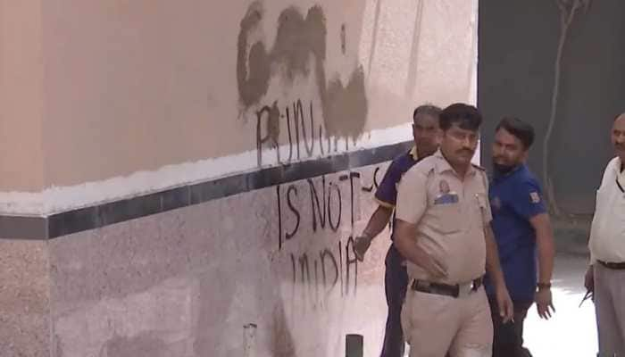 Ahead Of G20 Summit, Delhi Metro Stations Defaced With Pro-Khalistan Slogans