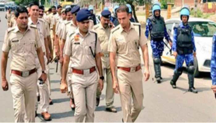 Heavy Security In Haryana's Nuh, Section 144 Imposed Ahead Of VHP's Yatra Today