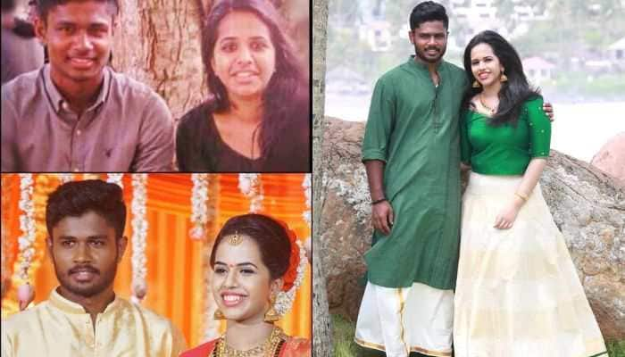 From College Couples To Life Partners, Beautiful Love Story Of Sanju Samson And Charulatha Remesh - In Pics