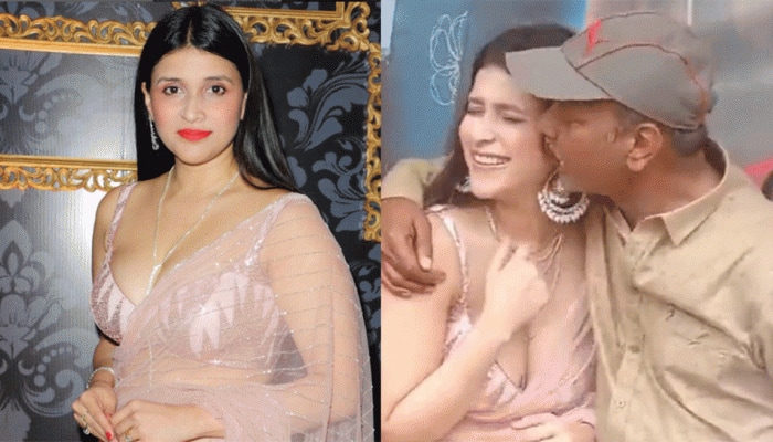 Priyanka Chopra&#039;s Cousin Mannara Chopra Gets Shocked As Director Ravikumar Chowdary Kisses Her Allegedly Without Consent