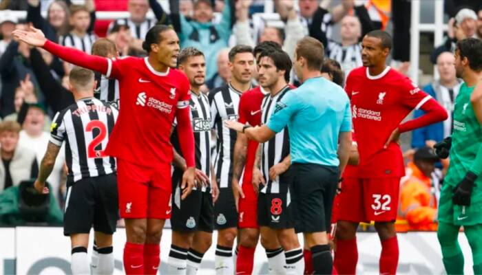 Premier League: Liverpool Captain Virgil Van Dijk Charged By FA For &#039;Improper Conduct&#039; Following Red Card Against Newcastle United
