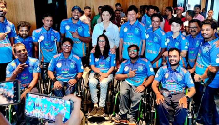 Saiyami Kher And BCCI Host Ghoomer Special Screening For Paraplegic Cricketers