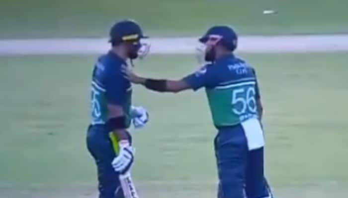 WATCH: Babar Azam, Iftikhar Ahmed Involved In Heated Exchange Over Desperation To Reach ODI Hundred
