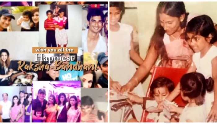 Sushant Singh Rajput's Sister Remembers Late Actor On Raksha Bandhan, Video Will Leave You In Tears 