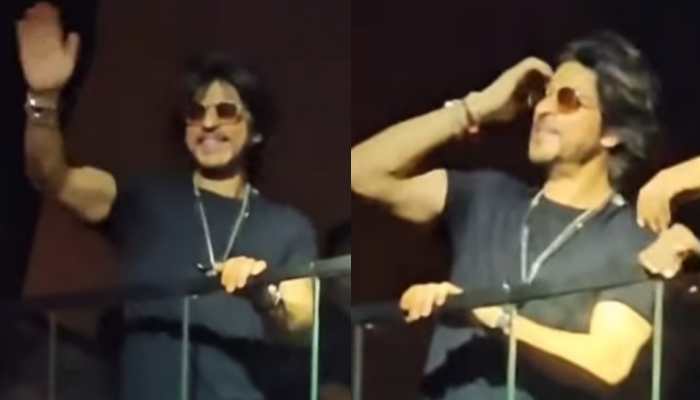 Viral Video: Shah Rukh Khan Grooves To Songs Of &#039;Jawan,&#039; &#039;Pathaan&#039; With Fans In Dubai 