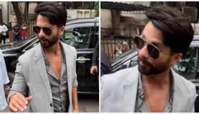 Shahid Kapoor Sternly Snaps At Paparazzi For Shouting At Him - Watch Video