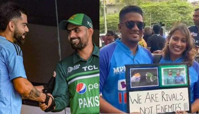 Love Beyond The Border: Heartwarming Gesture By Cricket Lovers Goes Viral During IND vs Pak Asia Cup 2023 - Watch