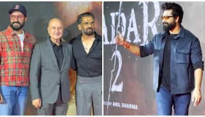 From Salman Khan To Vicky Kaushal: Bollywood Stars Attend Sunny Deol-Starrer 'Gadar 2' Success Party - WATCH