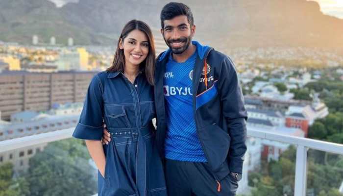 Team India pacer Jasprit Bumrah has returned home from Asia Cup 2023 on Sunday for the birth of his first child with wife Sanjana Ganesan. Bumrah is expected to rejoin the squad ahead of Super 4 stage of Asia Cup 2023 later this week. (Source: Instagram)
