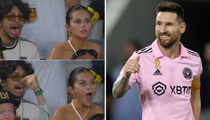 Selena Gomez&#039;s Reaction To Lionel Messi&#039;s Miss During Inter Miami vs LAFC Clash Goes Viral, Watch Video Here